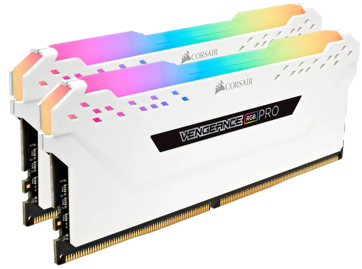 Оперативная память Corsair Vengeance RGB PRO DDR4 16GB (2x8) 3200MHz PC4-25600 CL16 (CMW16GX4M2C3200C16W)