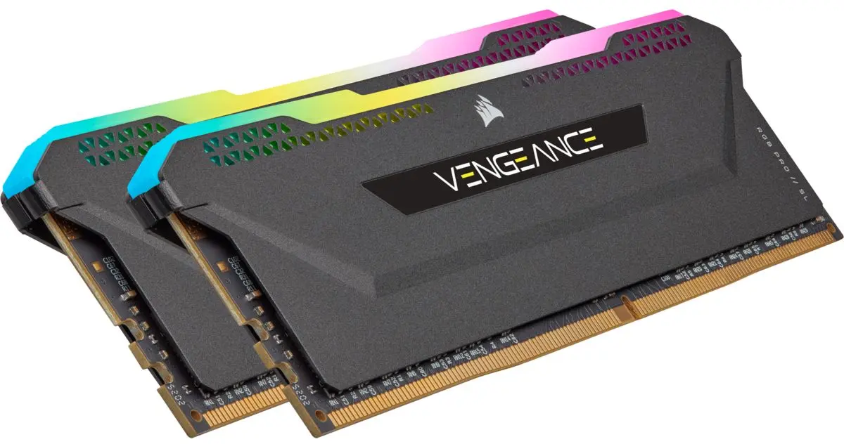 Оперативная память Corsair Vengeance RGB PRO SL DDR4 16GB (2x8) 3200MHz PC4-25600 CL16 (CMH16GX4M2E3200C16) - 3