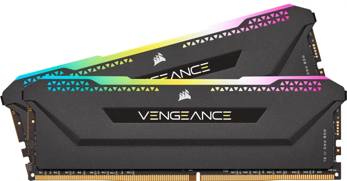 Оперативная память Corsair Vengeance RGB PRO SL DDR4 32GB (2x16) 3200MHz PC4-25600 CL16 (CMH32GX4M2E3200C16) - 2