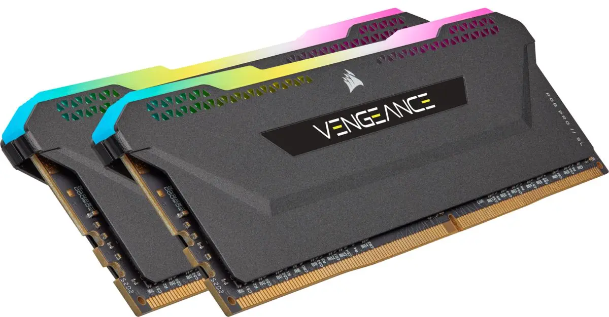 Оперативная память Corsair Vengeance RGB PRO SL DDR4 32GB (2x16) 3200MHz PC4-25600 CL16 (CMH32GX4M2E3200C16) - 4