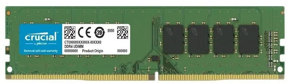 Memorie operativa Crucial 16GB DDR4 2666Mhz CL19 (CT16G4DFRA266)