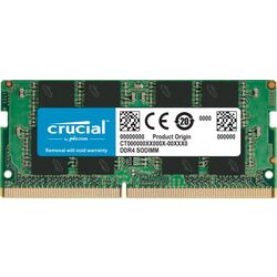 Memorie operativa Crucial SODIMM DDR4 16GB 3200MHz PC4-25600 CL22 (CT16G4SFRA32A)