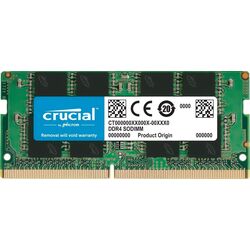 Memorie operativa Crucial SODIMM DDR4 4GB 2400MHz CL17 (CT4G4SFS824A)