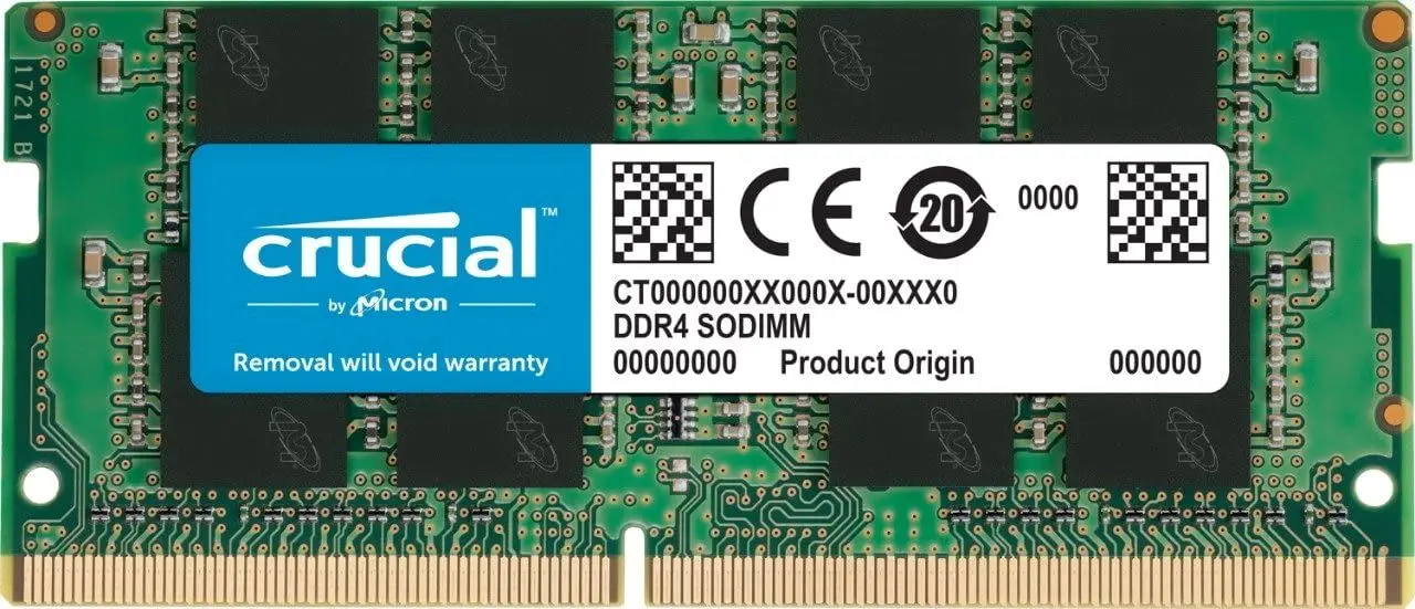 Memorie operativa Crucial SODIMM DDR4 4GB 2400MHz CL17 (CT4G4SFS824A)