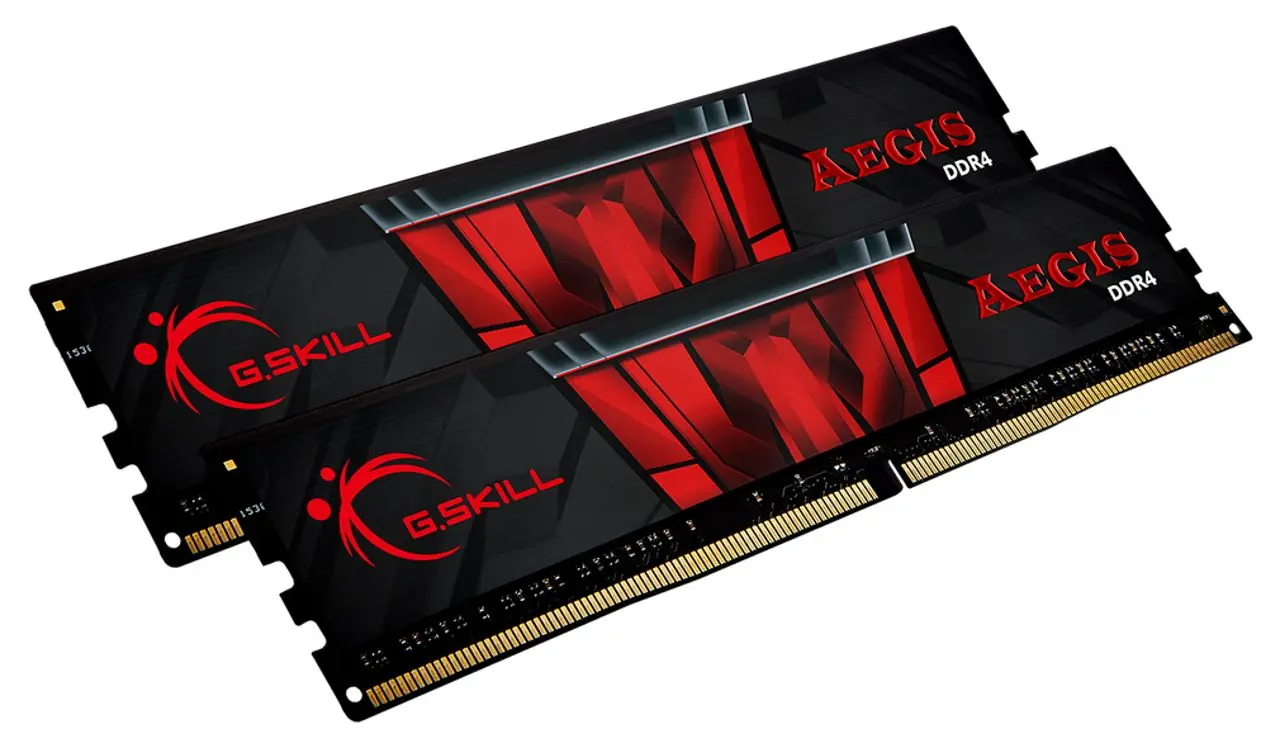 Оперативная память G.Skill Aegis UDIMM DDR4 16GB 2400MHz CL17 (F4-2400C17D-16GIS) - 2