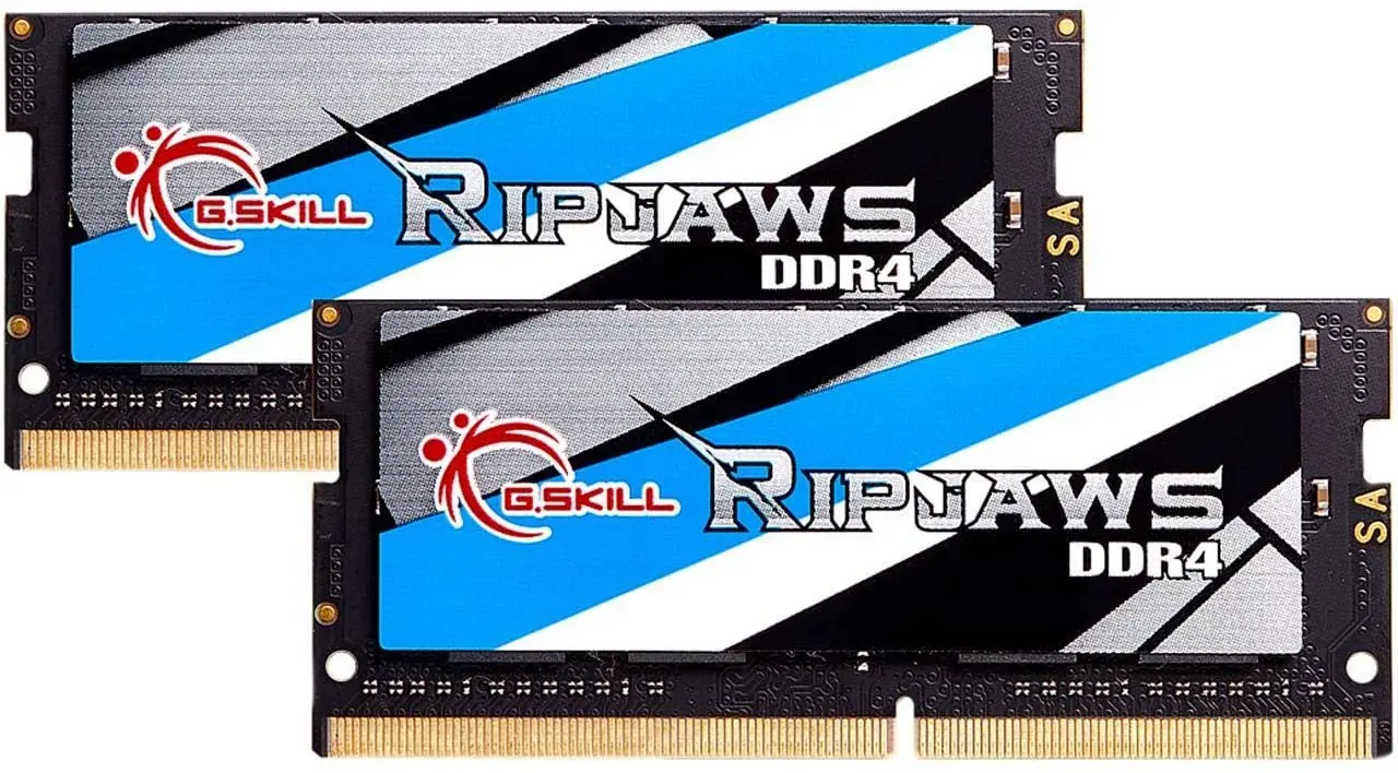 Оперативная память G.Skill Ripjaws SODIMM DDR4 32GB (2x16) 3200MHz PC25600 CL22 (F4-3200C22D-32GRS)