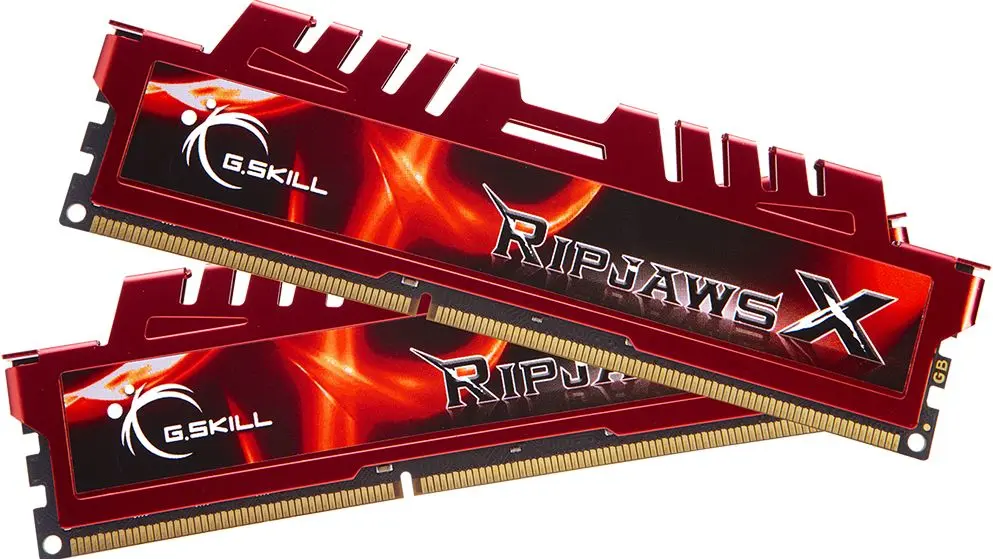 Memorie operativa G.Skill RipjawsX DDR3 8GB (2x4) 1600MHz PC12800 CL9 (F3-12800CL9D-8GBXL)