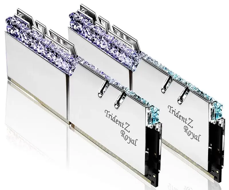 Memorie operativa G.Skill Trident Z Royal RGB 16GB (2х8) DDR4 3200MHz CL16 (F4-3000C16D-16GTRS) - 3