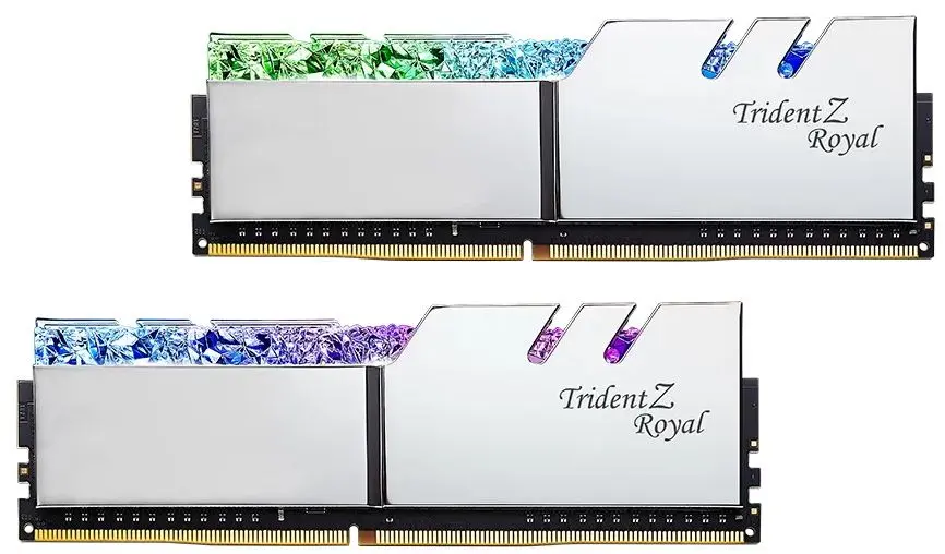 Memorie operativa G.Skill Trident Z Royal RGB 16GB (2х8) DDR4 3200MHz CL16 (F4-3000C16D-16GTRS)