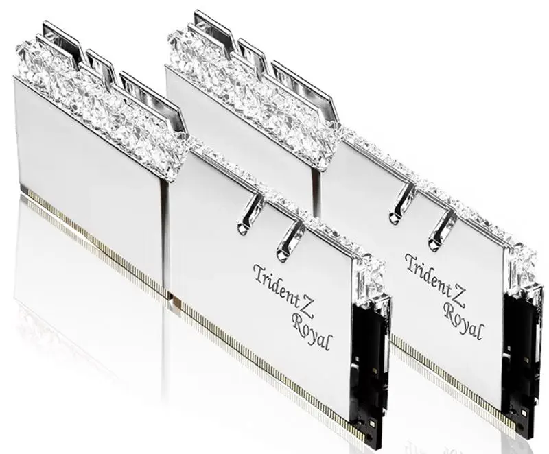 Memorie operativa G.Skill Trident Z Royal RGB 16GB (2х8) DDR4 3200MHz CL16 (F4-3200C16D-16GTRS) - 2