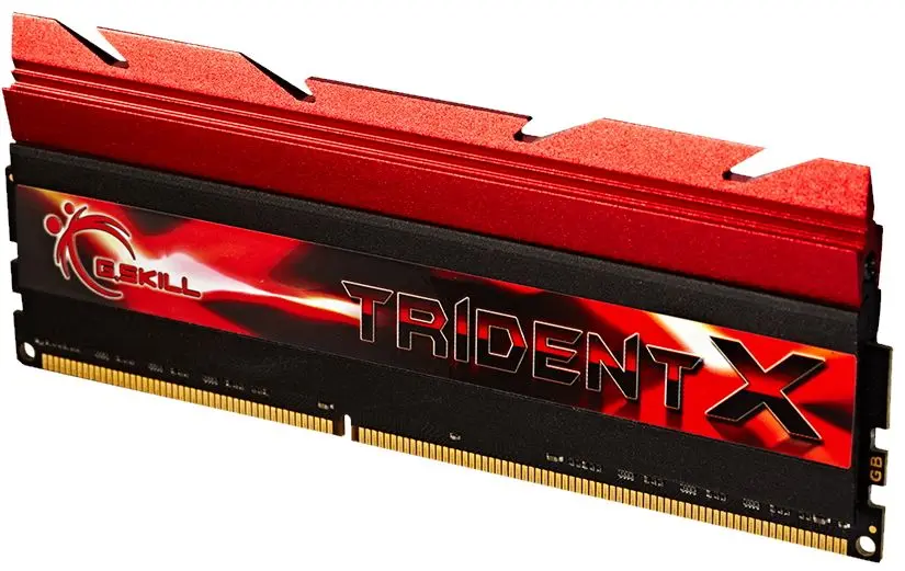 Оперативная память G.Skill TridentX DDR3 16GB (8x2) 2400MHz PC19200 CL10 (F3-2400C10D-16GTX) - 3