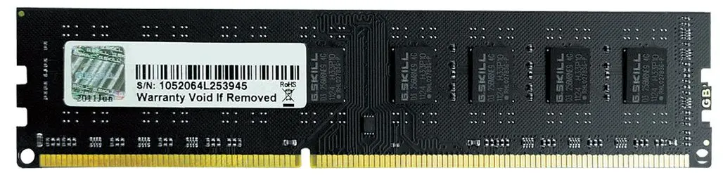 Оперативная память G.Skill Value DDR3 8GB 1600MHz CL11 (F3-1600C11S-8GNT)
