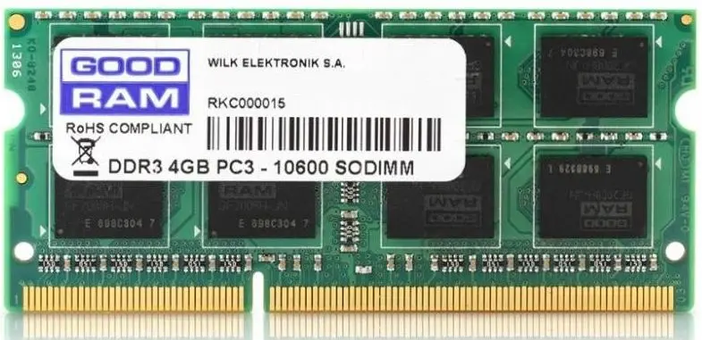 Memorie operativa GoodRAM 4GB DDR3L PC3-12800/1600Mhz CL11 (GR1600S3V64L11S/4G)