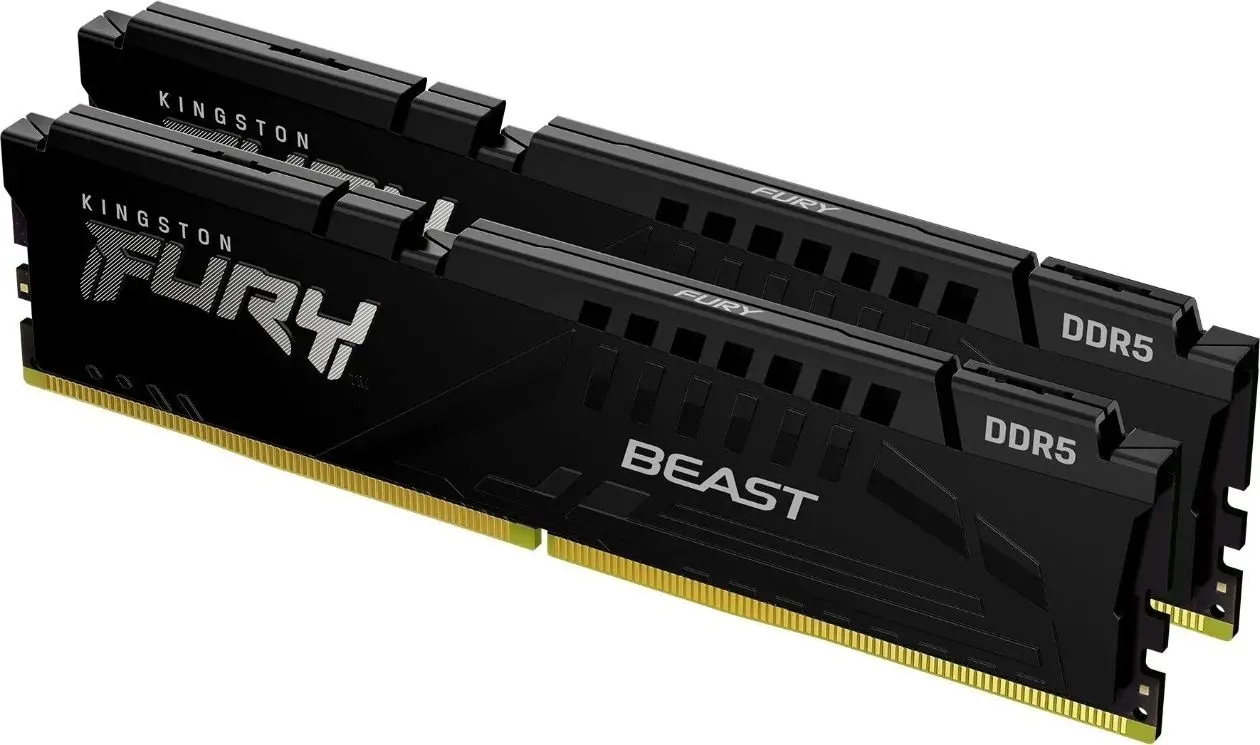 Memorie operativa Kingston Fury Beast 16GB (2x8) DDR5 6000MHz CL36 (KF560C36BBEK2-16)