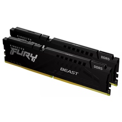 Memorie operativa Kingston Fury Beast 32GB (2x16GB) DDR5 6400MHz CL32 (KF564C32BBEK2-32) Thumb