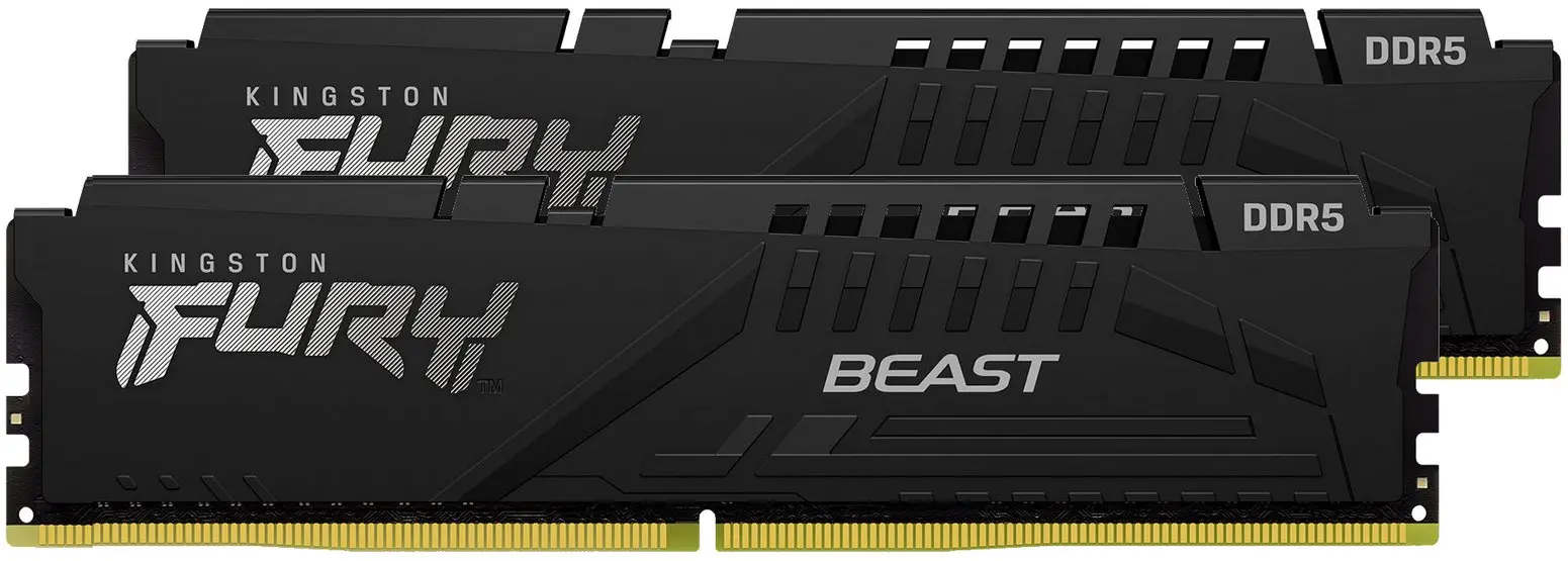 Memorie operativa Kingston Fury Beast 32GB (2x16GB) DDR5 6400MHz CL32 (KF564C32BBEK2-32)