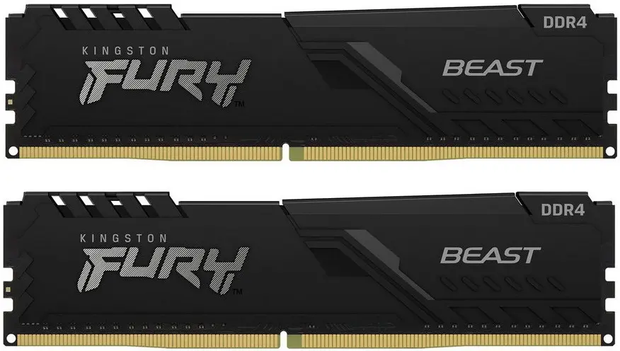 Memorie operativa Kingston Fury Beast 32GB DDR4 3200MHz CL16 (KF432C16BB1K2/32WP)