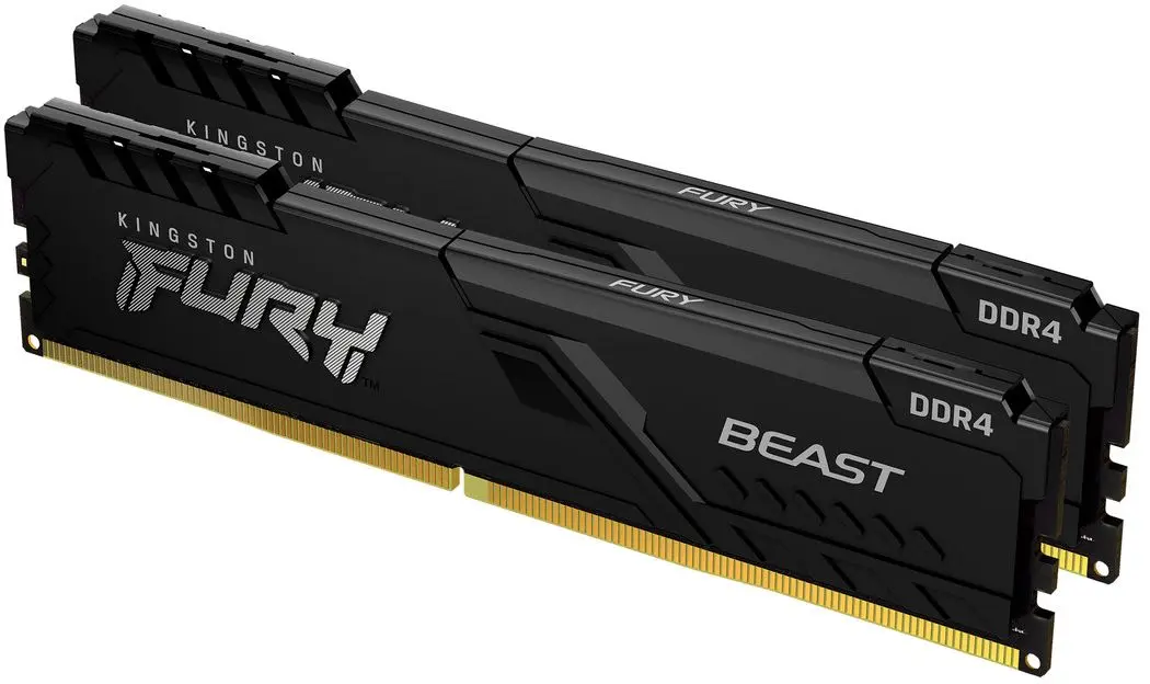 Memorie operativa Kingston Fury Beast 32GB DDR4 3200MHz CL16 (KF432C16BB1K2/32WP)