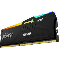 Memorie operativa Kingston Fury Beast 32GB DDR5 6000MHz CL36 (KF560C36BBE2A-32) Thumb