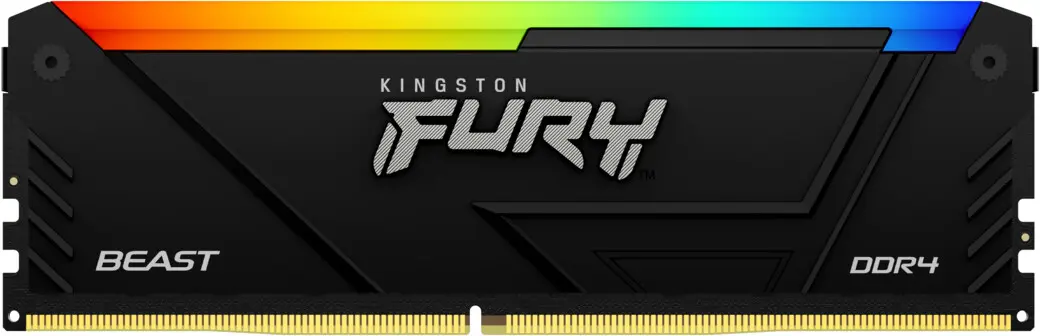 Оперативная память Kingston Fury Beast 64GB DDR4 3600MHz CL18 (KF436C18BB2AK2/64)