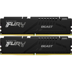 Оперативная память Kingston Fury Beast 64GB DDR5 5600MHz CL36 (KF556C36BBE2K2-64)