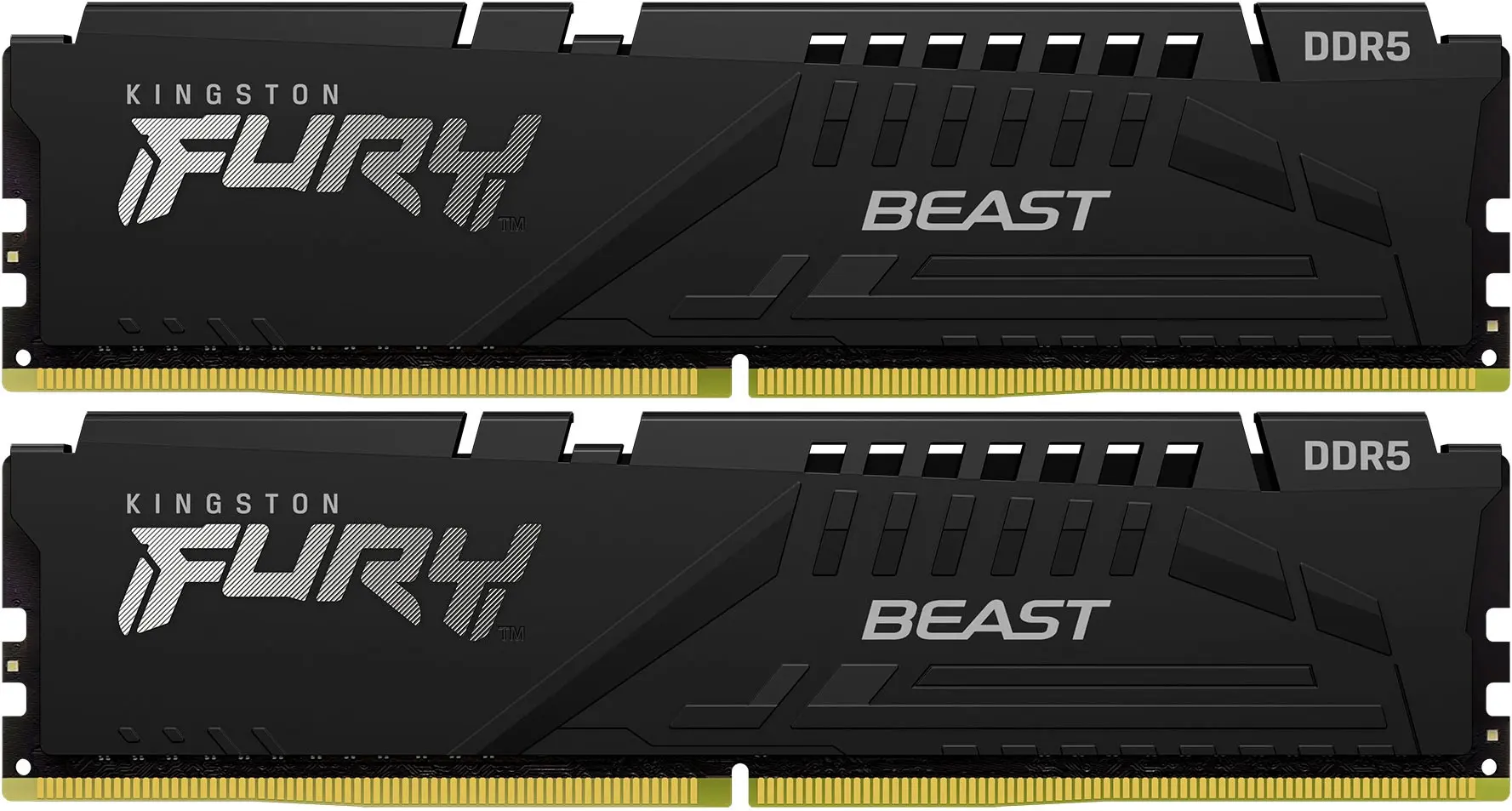 Оперативная память Kingston Fury Beast 64GB DDR5 5600MHz CL36 (KF556C36BBE2K2-64)