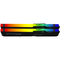 Оперативная память Kingston Fury Beast 64GB DDR5 6000MHz CL36 (KF560C36BBE2AK2-64) Thumb