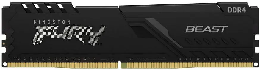 Memorie operativa Kingston Fury Beast 8GB DDR4 3200MHz CL16 (KF432C16BB/8WP)