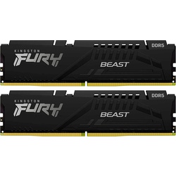 Оперативная память Kingston Fury Beast Black DDR5 16GB (2x8) 5600MHz CL36 (KF556C36BBEK2-16)