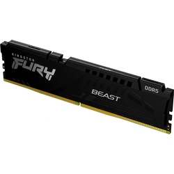 Оперативная память Kingston Fury Beast Black Expo DDR5 8GB 6000MHz CL30 (KF560C30BBE-8) Thumb
