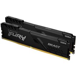 Memorie operativa Kingston Fury Beast DDR4 32GB (2x16) 3200MHz CL16 (KF432C16BB1K2/32)