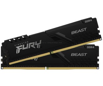 Memorie operativa Kingston Fury Beast DDR4 64GB (2x32) 2666MHz CL16 (KF426C16BBK2/64)