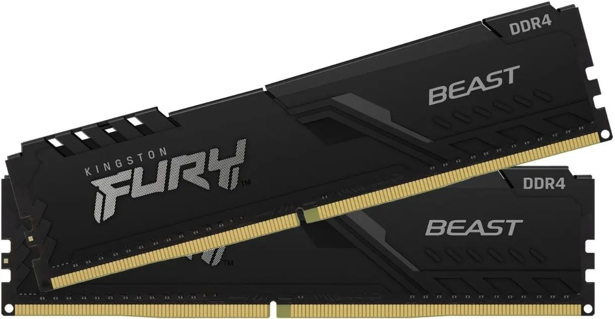 Memorie operativa Kingston Fury Beast DDR4 64Gb (2x32) 3600MHz CL18 (KF436C18BBK2/64)