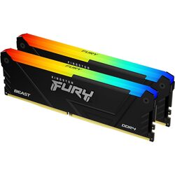 Memorie operativa Kingston Fury Beast DDR4 RGB 16GB (2x8GB) 3600MHz CL17 (KF436C17BB2AK2/16)