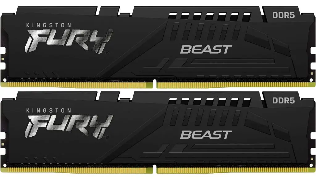 Memorie operativa Kingston FURY Beast DDR5 16Gb (2x8GB) 5200MHz CL40 Black (KF552C40BBK2-16)