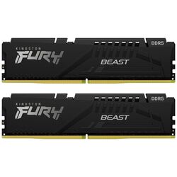 Memorie operativa Kingston Fury Beast DDR5 16GB (2x8GB) 6000MHz CL30 (KF560C30BBEK2-16)