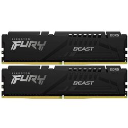 Memorie operativa Kingston FURY Beast DDR5 32Gb (2x16GB) 4800MHz CL38 Black (KF548C38BBK2-32) Thumb