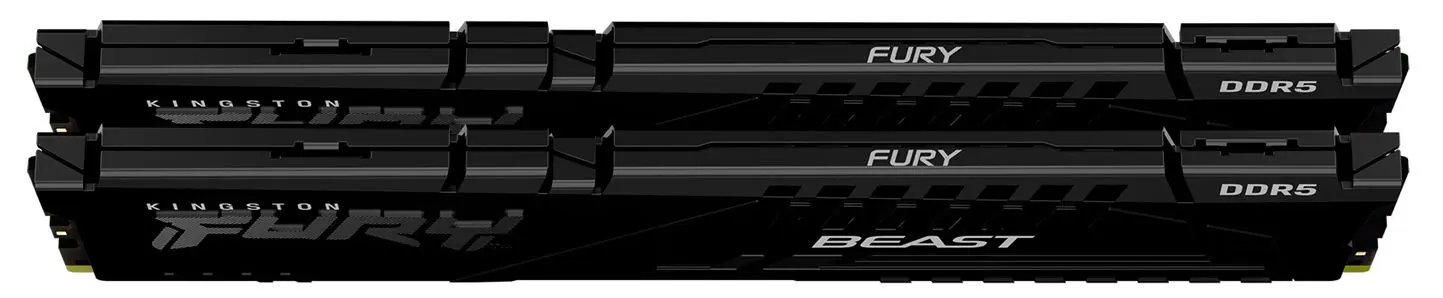 Memorie operativa Kingston Fury Beast DDR5 32Gb (2x16GB) 5200MHz CL 40 Black (KF552C40BBK2-32) - 2