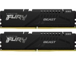 Оперативная память Kingston Fury Beast DDR5 32Gb (2x16GB) 5200MHz CL 40 Black (KF552C40BBK2-32)