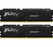 Memorie operativa Kingston Fury Beast DDR5 32Gb (2x16GB) 5200MHz CL 40 Black (KF552C40BBK2-32)