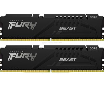 Memorie operativa Kingston Fury Beast DDR5 32Gb (2x16GB) 5200MHz CL 40 Black (KF552C40BBK2-32)