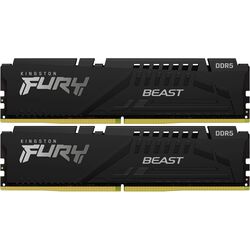 Memorie operativa Kingston Fury Beast DDR5 64GB (2x32) 5200Hz CL40 (KF552C40BBK2-64) Thumb