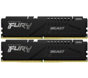 Memorie operativa Kingston FURY Beast DDR5 64Gb (2x32Gb) 5600MHz CL40 Black (KF556C40BBK2-64)