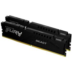 Memorie operativa Kingston Fury Beast DDR5 Expo 32GB (2x16GB) 6000MHz CL30 (KF560C30BBEK2-32) Thumb