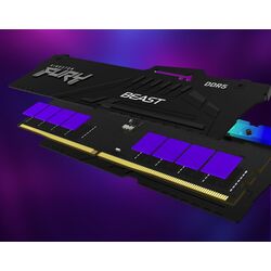 Memorie operativa Kingston Fury Beast DDR5 RGB 8GB 6000MHz CL30 (KF560C30BBEA-8) Thumb