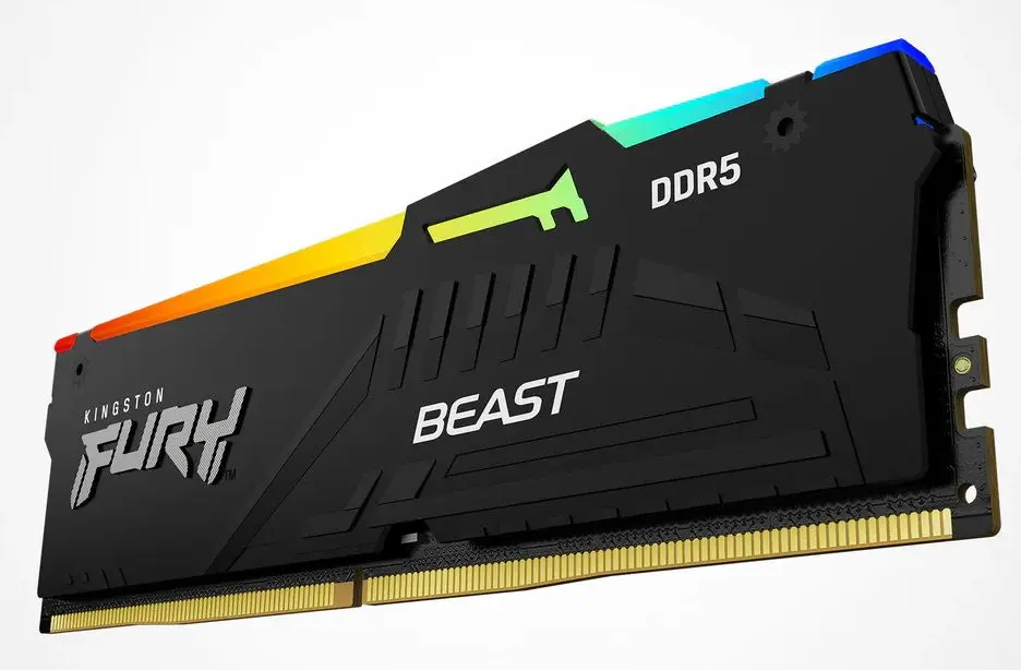 Оперативная память Kingston Fury Beast DDR5 RGB Expo 16GB 5600MHz CL36 (KF556C36BBEA-16) - 2