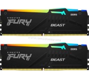 Memorie operativa Kingston Fury Beast DDR5 RGB EXPO 32GB (2x16) 6400MHz CL32 (KF564C32BBEAK2-32)