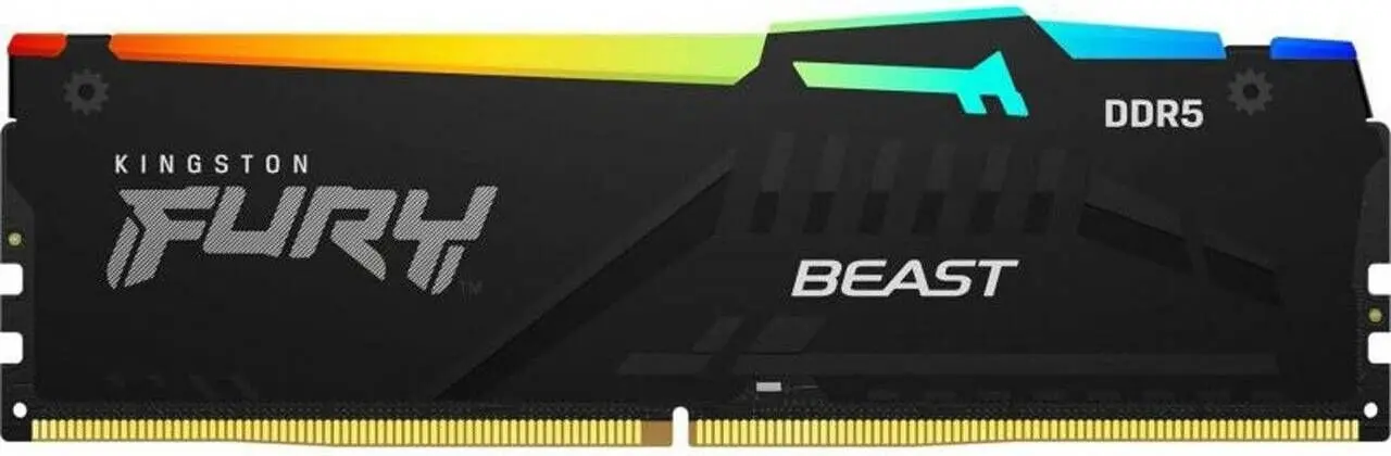 Memorie operativa Kingston Fury Beast DDR5 RGB EXPO 32GB (2x16) 6400MHz CL32 (KF564C32BBEAK2-32)