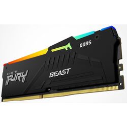 Memorie operativa Kingston Fury Beast DDR5 RGB Expo 32GB (2x16GB) 6000MHz CL30 (KF560C30BBEAK2-32) Thumb