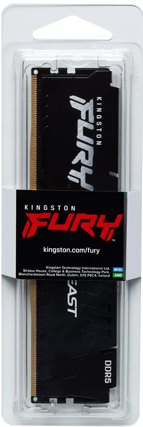 Оперативная память Kingston Fury Beast Expo 32GB DDR5 5600MHz CL36 (KF556C36BBE-32)